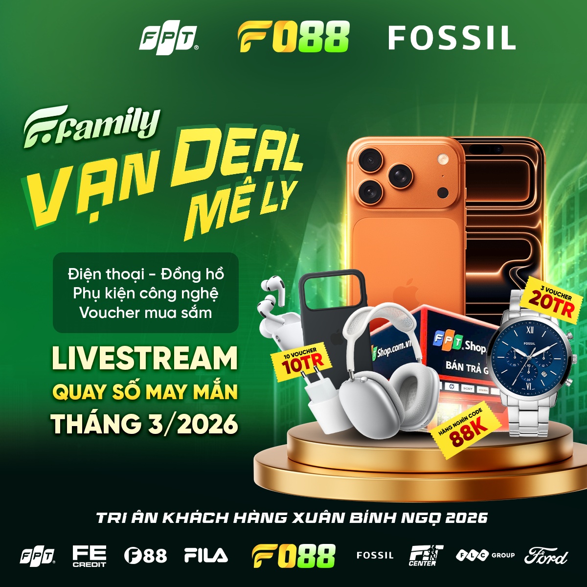 Liên minh F mô hình hợp tác nhiều thương hiệu